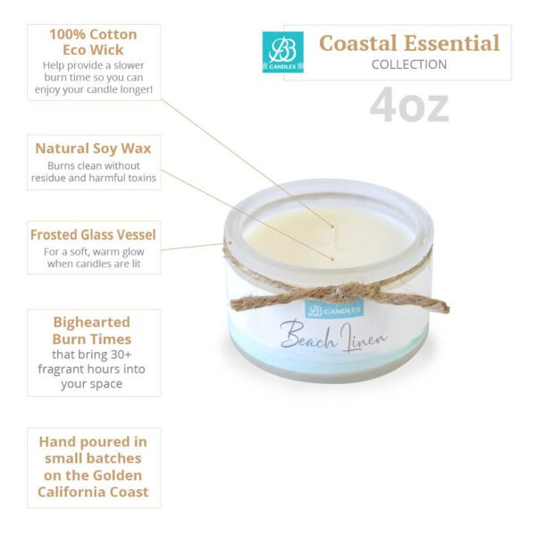 Coastal essentials - 40 oz candle.