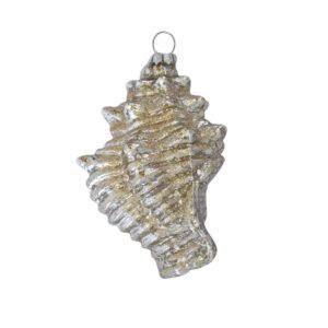 A Mercury Glass Sea Shell
