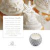 A Silver Sweet Winter Vanilla candle vessel