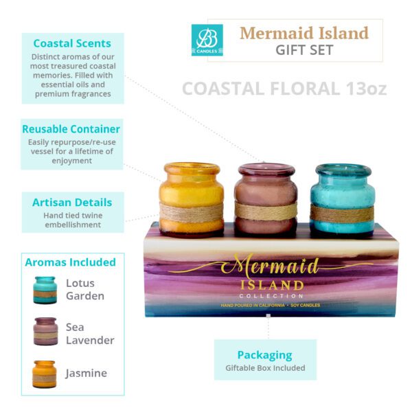 Mermaid island gift set.