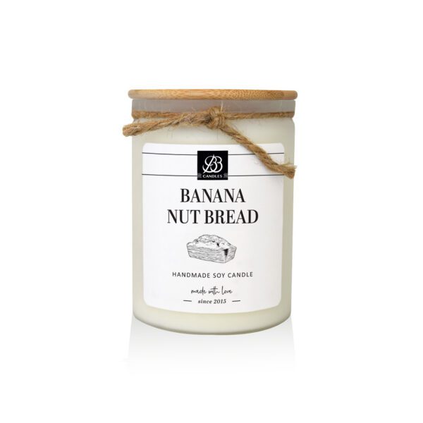 Banana nut bread scented candle.